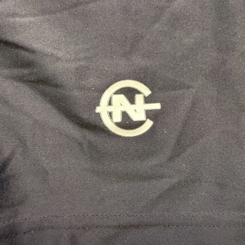 Nautica Competition Leggings Mens Large Black Max Impact Underwear Performance